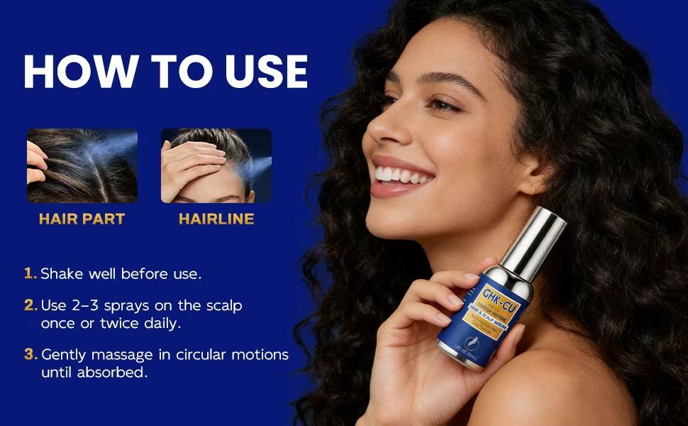 5 Peptides PowerCopper Peptide Hair Growth Serum - GHK-CU + AHK-CU Complex for Thicker Hair | Scalp Recovery & Follicle Support | Multi-Peptide Hair Care Formula - TikTok Shop 5 Peptides PowerCopper Peptide Hair Growth Serum - GHK-CU + AHK-CU Complex for Thicker Hair | Scalp Recovery & Follicle Support | Multi-Peptide Hair Care Formula - TikTok Shop