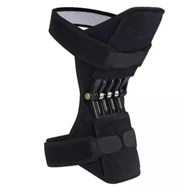 Sporty Knee Brace Booster, Adjustable Power Lift Support for Joint Stabilization, Breathable for Hiking, Squats & Daily Activities