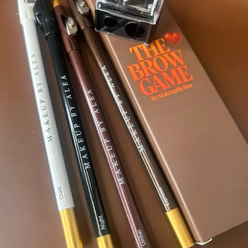 Brow Game Set, Professional Eyebrow Grooming Kit for Precise Shaping, Tinting & Styling