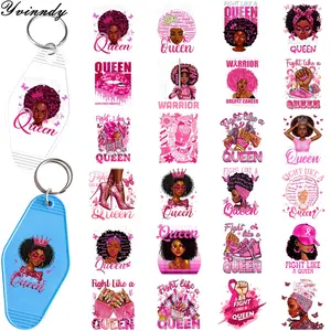 48Pcs/SetFlower bicycle DIY Motel Keychain UV DTF Transfer Sticker For Key Chain Personal Accessories