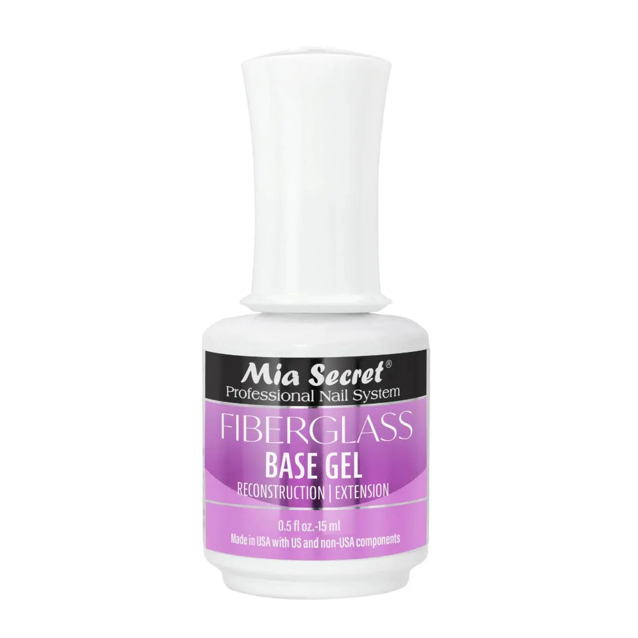 Fiber-Infused Strengthening Base Coat for Professional Manicure Application, Creates a Durable Foundation for Art and Extensions, Nail Art
