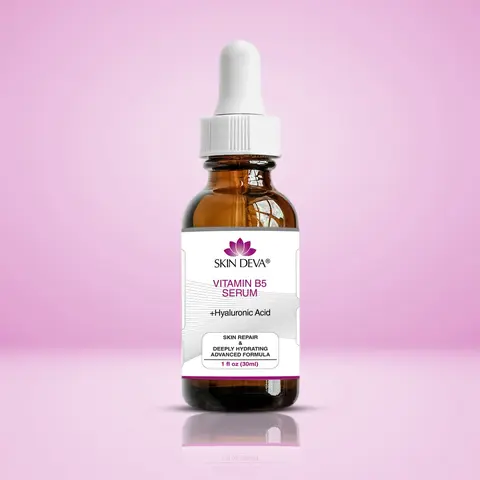 [Skin Deva] Vitamin B5 Serum with Hyaluronic Acid | Hydrating, Skin Repair & Moisturizing Serum | Smooths & Revitalizes Skin | All Skin Types