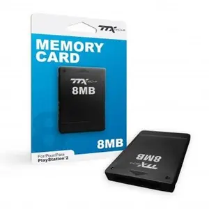8MB Memory Card for PlayStation 2