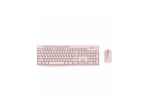 Logitech MK270 Wireless Keyboard and Mouse Combo for Windows  2.4 GHz Wireless  Compact Mouse  8 Multimedia and Shortcut Keys  2-Year Battery Life  for PC  Laptop - Rose