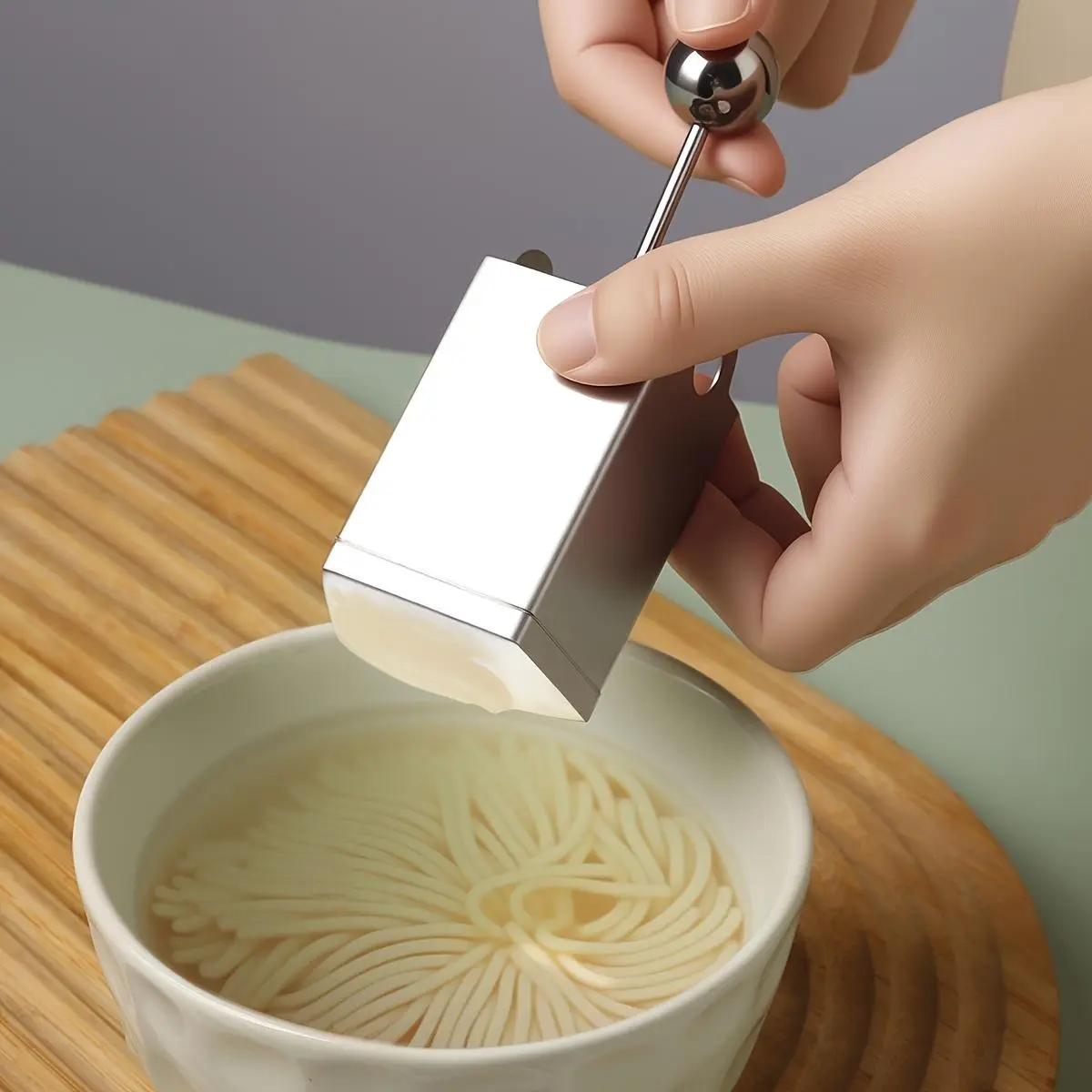 1Set Tofu Shredding Mold Multifunctional 304 Stainless Steel Manual Tofu Slicer, Quick Slicing Chrysanthemum Tofu Cutting Tool Cooking Tool, Tofu Slicer, Stainless Steel Tofu Press, Stainless Steel Chrysanthemum Tofu Knife, Practical Tofu Shredder