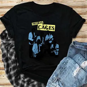 Nicolas And The Cages (Nic Cage Band Shirt)T-Shirt