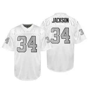 Men's Football Jersey #34 Breathable, Embroidered Sports Shirt for Training & Competition, V-Neck jersey