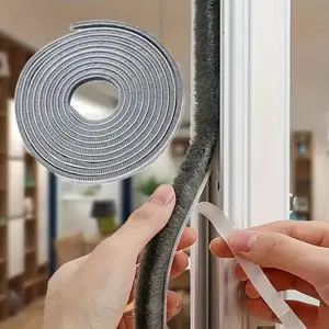 197inch/394inc Self-adhesive Door Draft Stopper,Soundproof Door Draft Stopper, Easy To Install Door & Window Hardware for Home, Office, Apartment Insulation, Door Seal, Windproof Seal