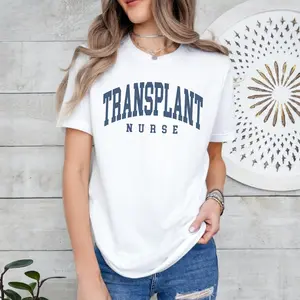 Transplant Nurse Sweatshirt T-Shirt Hoodie, Clinical Transplant Nurse, Kidney Nurse, Nephrology, Staff Appreciation Week, Unisex Crewneck Top Cotton