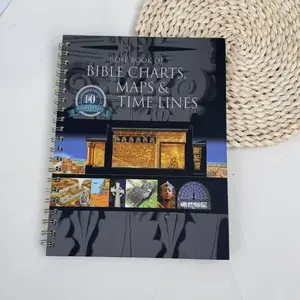 Rose Book of Bible Charts, Maps & Time Lines: 10th Anniversary Expanded Edition. Spiral-Bound Christian Reference Guide for Visual Bible Study, Includes Historical Maps & Theology Timelines.