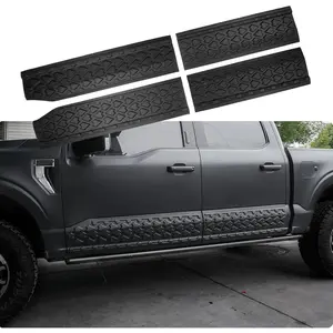 Door Molding Trim Compatible with 2021-2025 Ford F150 Door Anti-Collision Strip Molding Trim TPE Replacement for 2024 F-150 Accessories