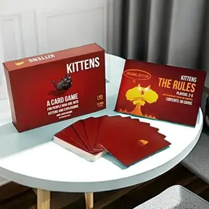 Funny Card Game Set, Perfect for Christmas Parties & Family Gatherings, Fun Party Games, Ideal Gift for Kids & Adults