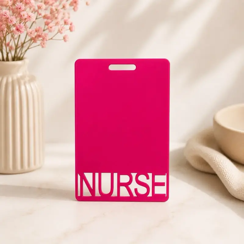 Custom 3D Printed Badge Buddy | Personalized Badge Blank | Nurse, LPN, RN, MRI, Lab Tech, Medic, Educator | Custom Name Badge