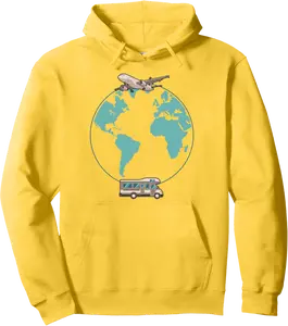 World Map Vacation Wanderlust International World Travelers Pullover Hoodie - Nallelycor Shop 23B0F99TDHLP
