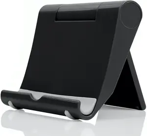 Cell Phone Stand : Foldable, Portable, Adjustable Stand Compatible with iPhone 15, 14, 13 Pro Max, iPhone 12, 11 Plus, SE, XS, XR, 8, 7, and iPads - Perfect for Office, Desk, and Travel.