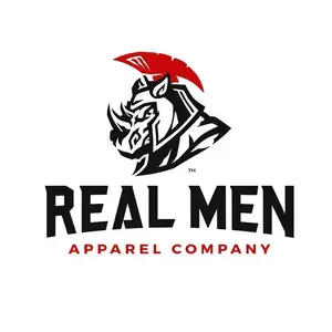 Real Men Apparel Company shop logo
