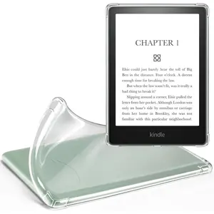 Clear Case for 6" Kindle 2024 and 2022 (11 Generation) - Ultra-Slim Soft TPU Transparent Cover, Lightweight & Durable Protection, Clear