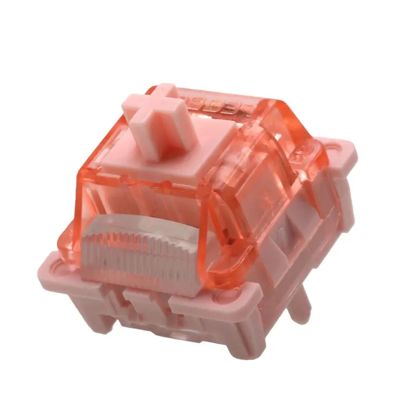Leobog Feather Switch Linear 29g Pre-Lubed 5-Pin Hot-Swap POM Stem for MX Mechanical Keyboard Linear Switches Hot Swappable Switches
