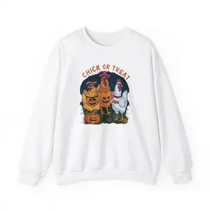 Halloween Chicken Crewneck Sweatshirt