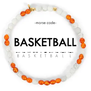 Morse Code Bracelet | BASKETBALL