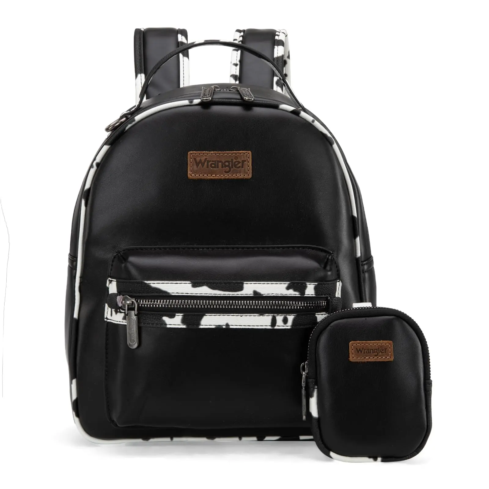 Medium Cow Print Black