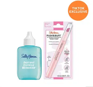 Sally Hansen Instant Cuticle Remover + Buff Pen Bundle