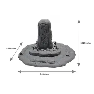 Barbarian Village Shrine 28mm – 3D Printed Unpainted PLA Terrain for Tabletop RPGs