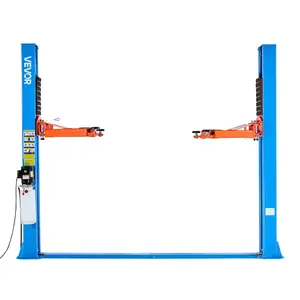 VEVOR 2 Post Lift, 9000 lbs Capacity, 220V 2.95 HP Powerful Motor, Two Post Car Lift Auto Hoist for Sedan SUV Pickup, Automotive Hoist 74.8 Inch Height for Home Garage, Repair Shop, Workshop, Blue