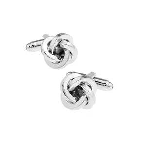 Silver Knot Cufflinks