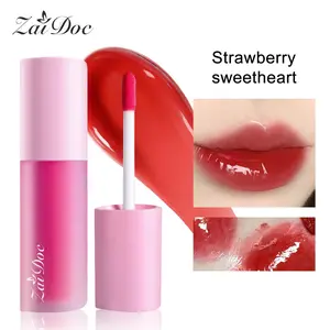 ZaiDoc 8 Shades of Must-Have Autumn Winter Lip Plumping Moisturizing Gloss Full Lips Korean Beauty Skincare Product Comfortable Shiny Lip Makeup Hydrating Lipgloss