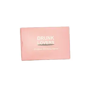 Drunk Lovers Couples Card Game - 54 Cards for Couples, Anniversary or Valentine's Day Gift, Ideal for Date Night, PVC Free, No Warranty