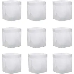 50 Pack Disposable Colander Kitchen Sink Strainer Sink Basket Large Plastic Strainer Net Bag for Kitchen Garbage Disposal Prepping Veggies Compost Bin Collecting   Leftover Debris