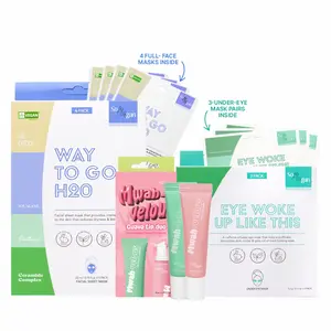 SoloVegan Lip Duo Value Set: Spring Glow Mwah-velous Guava Hydrating Treatment with Shea, Hyaluronic Acid, Lip Balm + Moisturizer, Lipstick, 2 Free Hydrogel Mask, Lip Glaze, Pack
