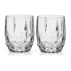 Viski Reserve Bruno Crystal Cocktail Glass Setof 2