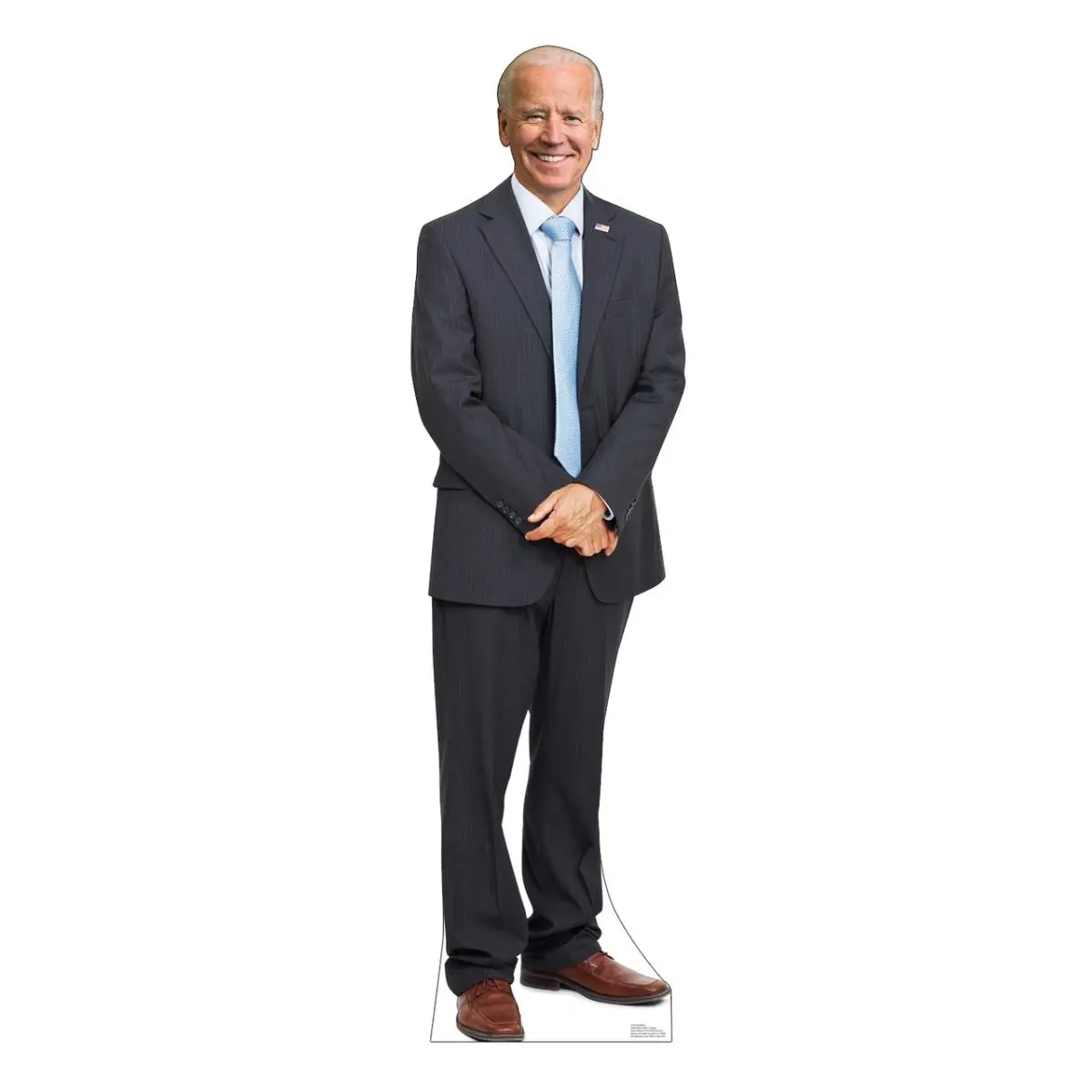 212 MAIN Lifesize Single-Side President Joe Biden Cardboard Cutout with Self-Standing Easel Back, 72x19in Home Goods, Party Prop, Home Decor Item