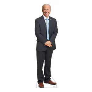 212 MAIN Lifesize Single-Side President Joe Biden Cardboard Cutout, 72x19 in, Home Decor, Decorating Item, Party Photo Prop