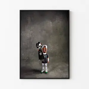 Saquon Barkley Mini Poster (PRODUCT DOES NOT INCLUDE FRAME)