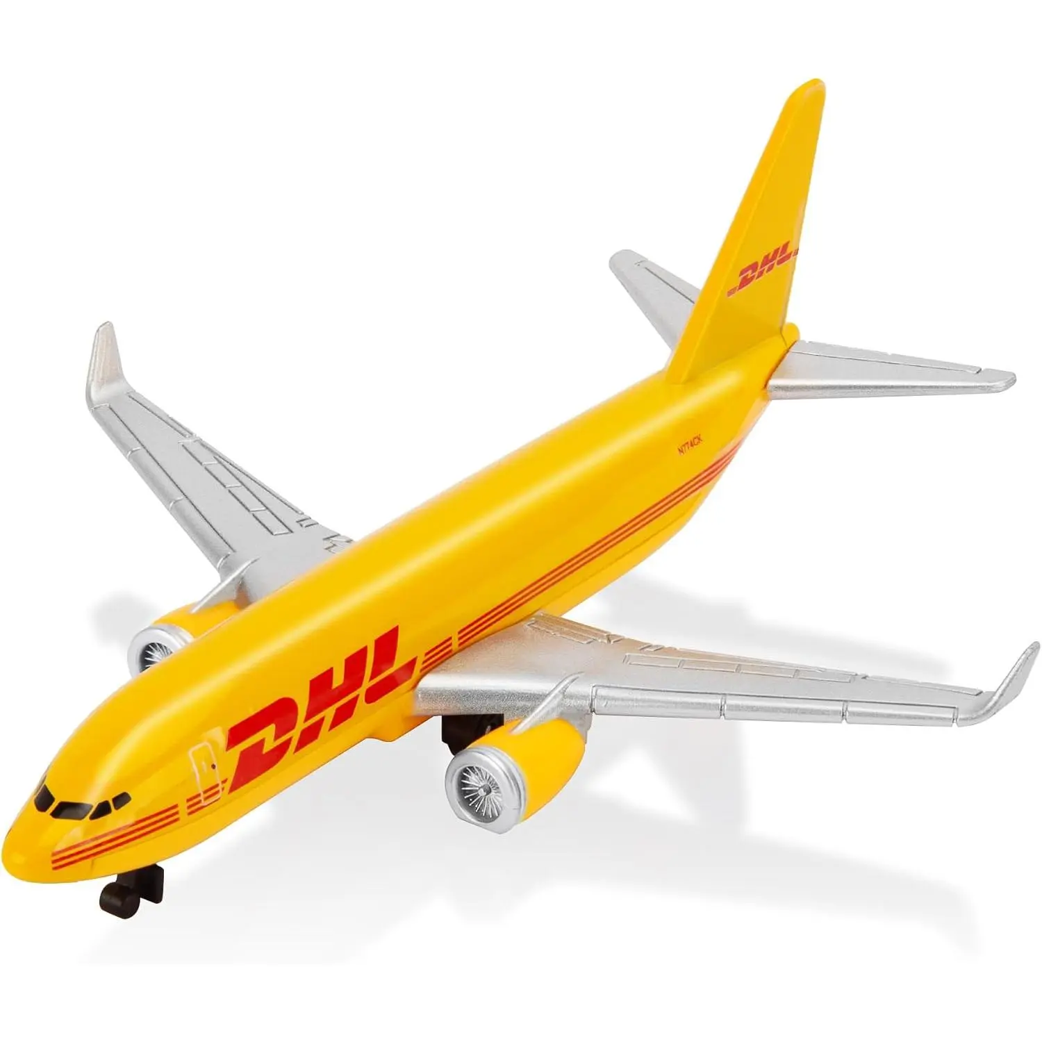 1/400 DHL757Airplane Model Kits Plastic Airplane Model for Collection and Display
