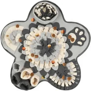 Dog Snuffle Mat, Interactive Puppy Feeding Toy, Dog Food Pad for Nose Work, Soft Fabric Pet Training Mat, Canine Enrichment Play Tool, Indoor Feeding Activity for Home Living Room