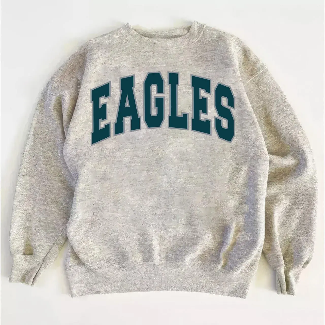 Eagles Sweatshirt, Sundays Are For The Birds Crewneck, Bird Gang Varsity Football Fan Apparel.