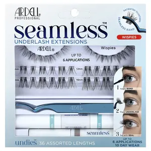 Ardell Seamless™, Underlash Extensions Kit, Wispies , 39 Piece Kit