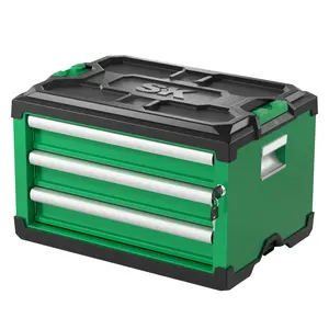 Modular Stackable Storage Toolbox, 3-Drawer, #SK03142 Modular Stackable Storage Toolbox, 3-Drawer, #SK03142
