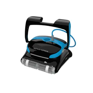 Maytronics Dolphin Nautilus CC Supreme Robotic Pool Cleaner 99991083-PC Wi-Fi Connected Advanced Cleaning Versatile for Backyard & Office Use