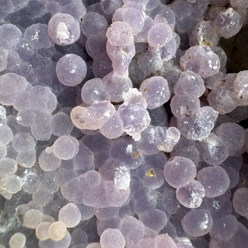 Natural Botryoidal Grape Agate (Chalcedony) Cluster | 515g Collector Mineral Specimen | Exact Piece