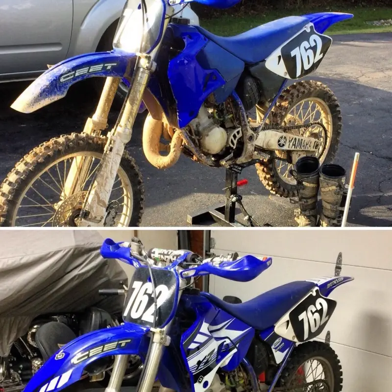 EDK dirt bike cleaning paste