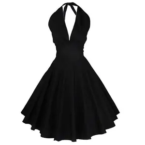 Retro Rockabilly 1950s Pin Up Swing Dress for Women Men Crossdresser Trans