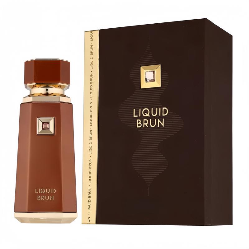 LIQUID BRUN Men’s Cologne – 3.4 oz (100ml) Warm Vanilla Perfume with Pheromones | Midnight Ballerina Scent, Long Lasting & Seductive | Vanilla Voyage Fragrance, Signature Scent for Him | Perfect Boyfriend Gift, Date Night Cologne