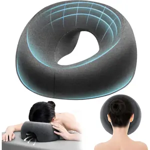 Down Pillow Massage Prone for Bed Sleeping,Massage Headrest  for Bed, Sleeping,BBL Pillow After  -Eye