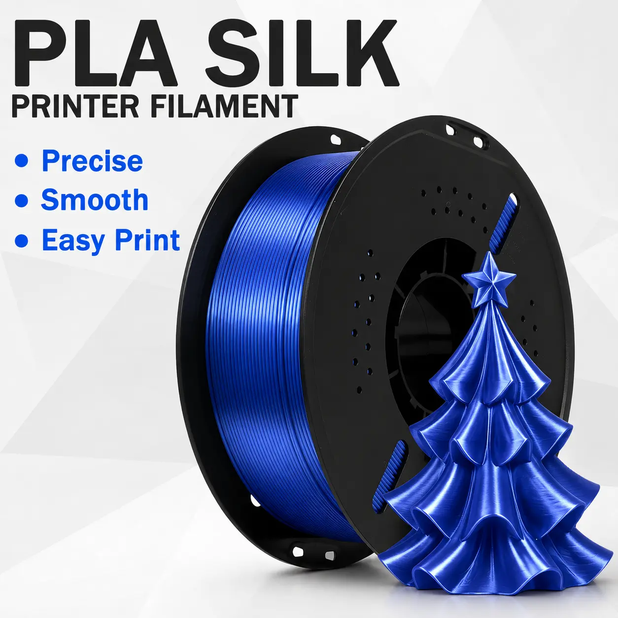 1 Kg Silk blue
