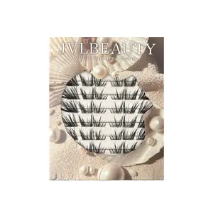 JVLBEAUTY【Lucky Energy 777】Fox-Style Chinese Grafting-Inspired False Eyelashes, Baby Curl & Slanted Winged